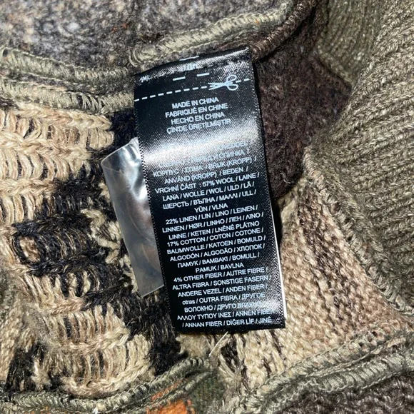 Ralph Lauren Double RL Multicolor Patchwork Cardigan - Picture 14 of 15